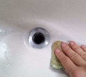 3 non toxic household ingredients to unclog your drain in 4 easy steps, bathroom ideas, cleaning tips, home maintenance repairs, outdoor living, plumbing, ponds water features, Want to clean the sink or bathtub after