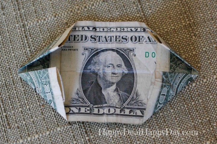 ideas nicas para regalos de navidad poinsettias con flor de origami de dinero