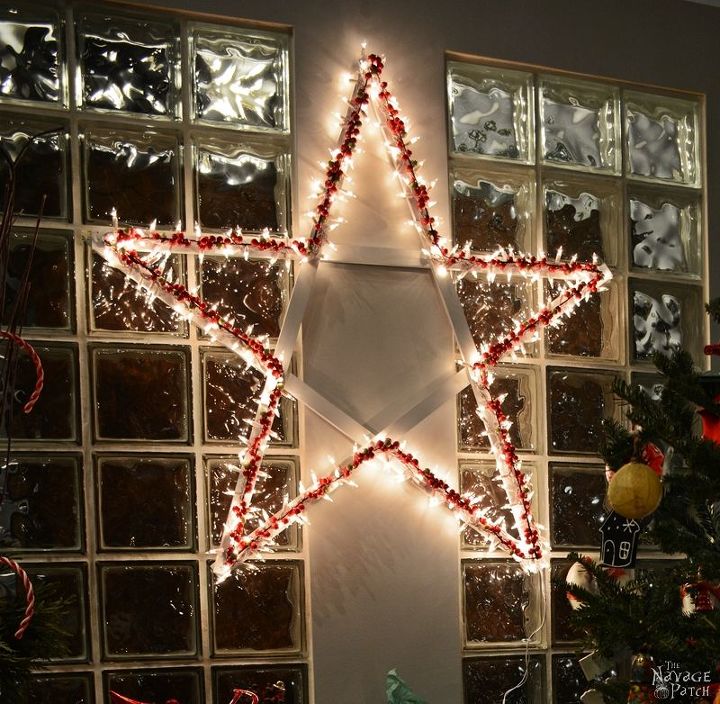 estrellas de navidad iluminadas diy