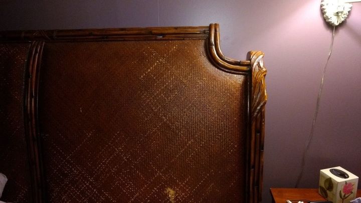how to fix damaged rattan, The frame around it