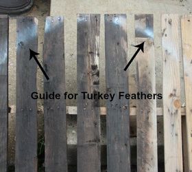 make your own pallet turkey tom, pallet, seasonal holiday decor