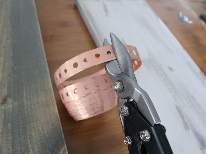 turning recycled bottles into rustic chic wall decor