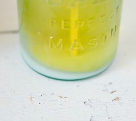 diy coconut oil beeswax scented candle, crafts, home decor, kitchen design, mason jars, seasonal holiday decor