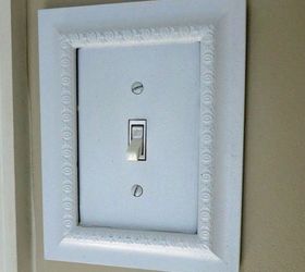s hate your ugly outlet steal these 11 ideas, Frame them with dollar store photo frames