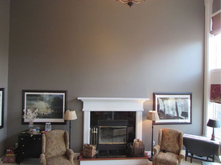 diy beveled mirror tile overmantel, fireplaces mantels, home decor, home improvement, living room ideas, wall decor