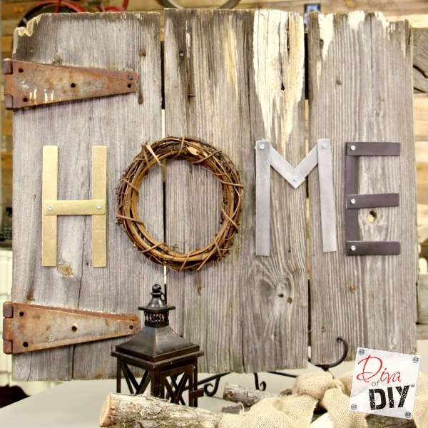 paint stick letters, crafts, gardening, home decor, outdoor living