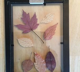 fall leave sun catcher, crafts, home decor, outdoor living, repurposing upcycling, seasonal holiday decor