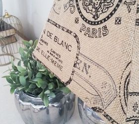 makeover those ugly lampshades with burlap, crafts, home decor