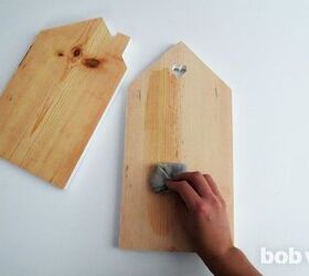 how to create house shaped cutting boards, crafts, how to, kitchen design, woodworking projects
