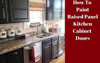 How To Paint Raised Panel Kitchen Cabinet Doors