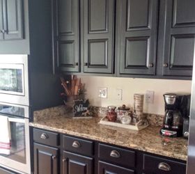 how to paint raised panel kitchen cabinet doors, doors, home decor, home improvement, how to, kitchen cabinets, kitchen design