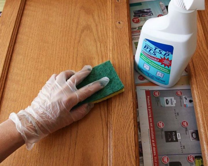 s don t paint your cabinet before you see these 11 tips, kitchen cabinets, kitchen design, 4 Clean off any grease or oils