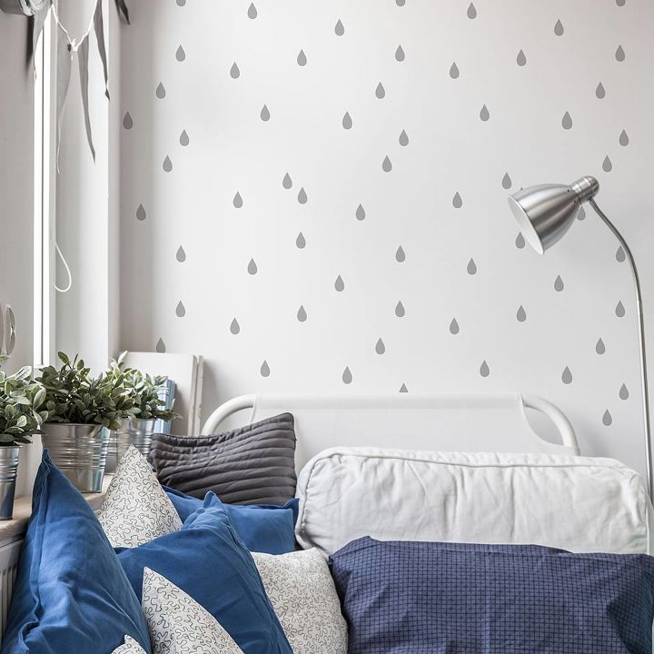 introducing our new nursery stencil collection, bedroom ideas, painting, wall decor