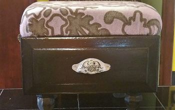 A Footstool Upcycle to Get A Leg Up