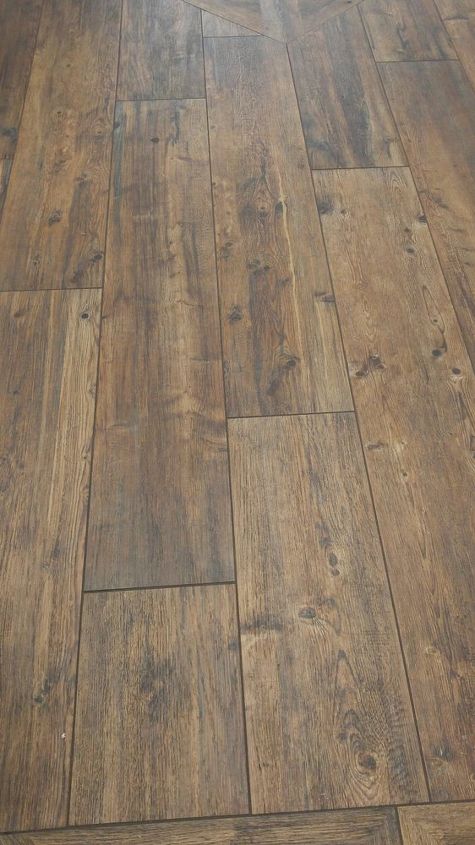 what to do with left over porcelain wood tile