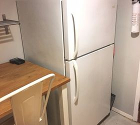 They were so sick of their outdated fridge, but her easy fix was so clever