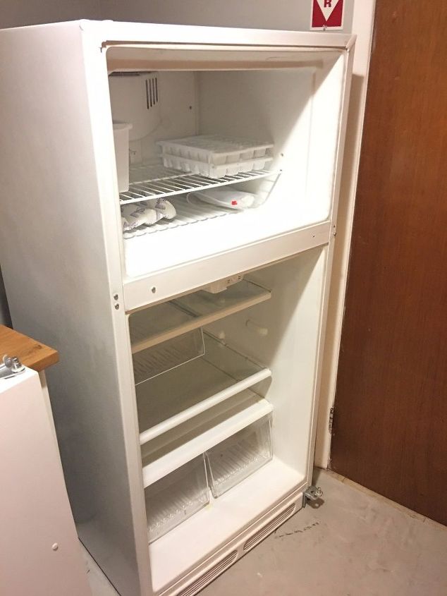 transform an old fridge, appliances