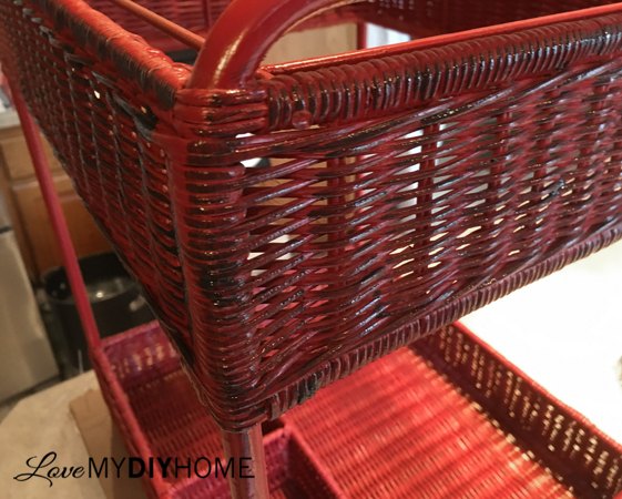 the wicker woes re purpose that ugly thing , painted furniture, painting, repurposing upcycling