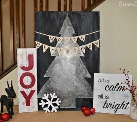 s 9 creative ideas that will change the way you see sheet metal, crafts, home decor, Add a Galvanized Christmas Tree to Your Decor