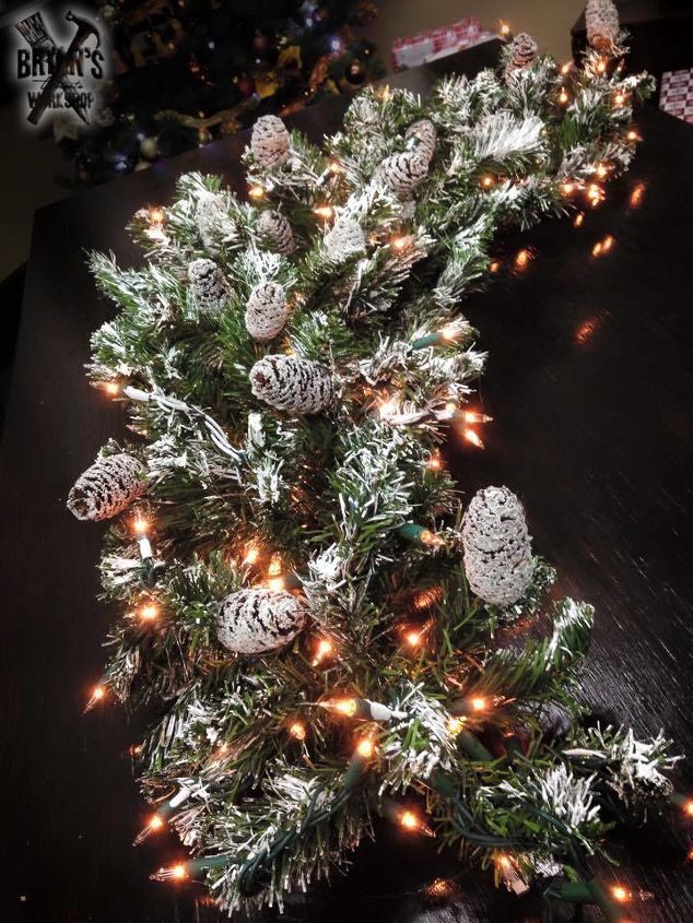 Easy Cheap DIY Christmas Garland Decoration