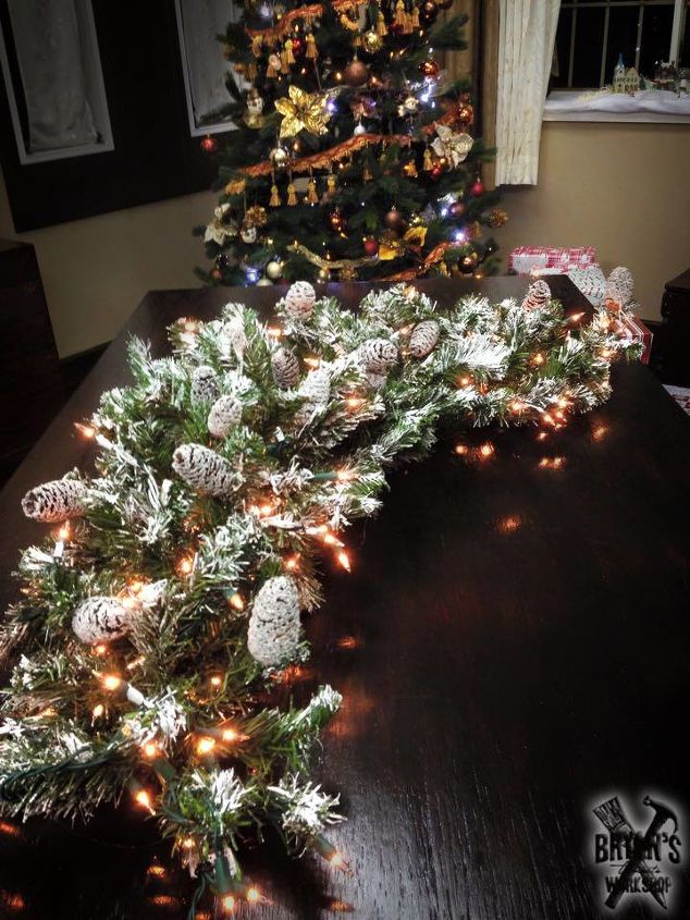 decorao de uma guirlanda barata para o natal, Guirlanda de Natal DIY