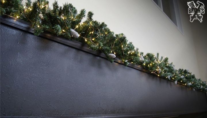 Easy Cheap DIY Christmas Garland Decoration