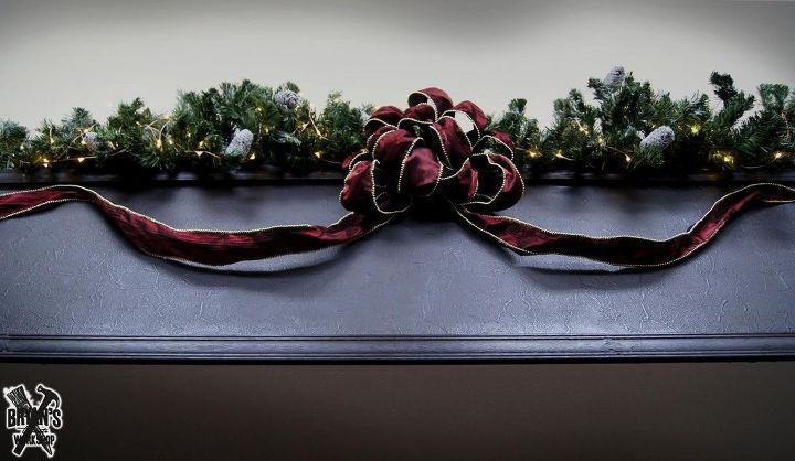 Easy Cheap DIY Christmas Garland Decoration