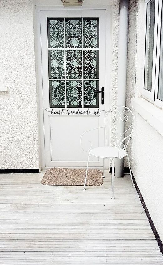 how to transform a glass door using a stencil , doors, how to