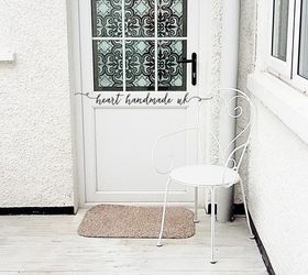 How To Transform A Glass Door Using A Stencil!