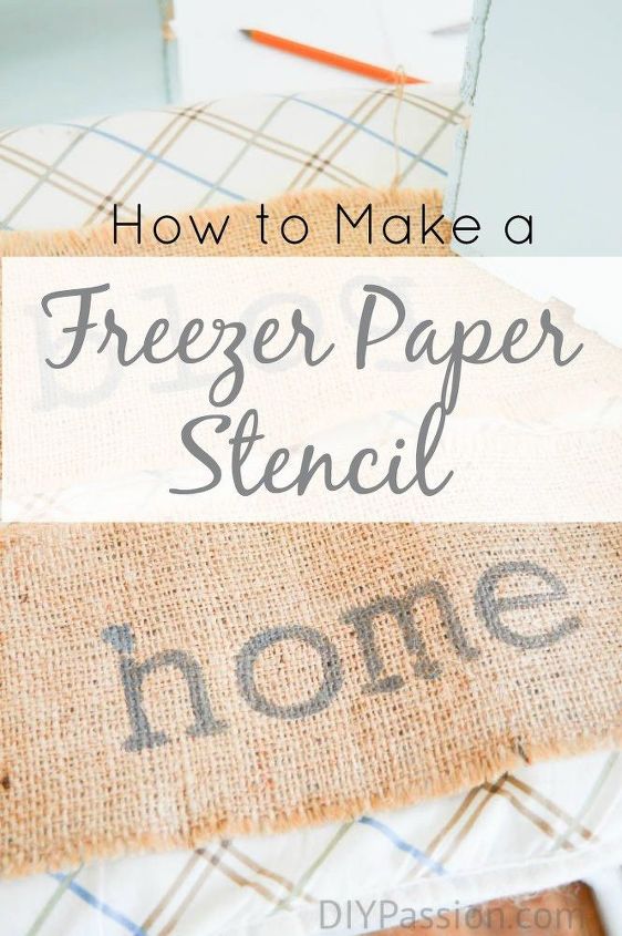 diy stencils with simple supplies , appliances, bedroom ideas, composting, crafts, go green, home decor, how to, organizing, storage ideas
