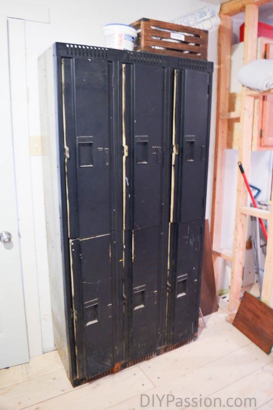 fabulosos armrios de metal vintage restaurados
