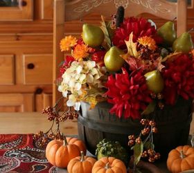 s do thanksgiving like your grandma, Create a bright a beautiful centerpiece