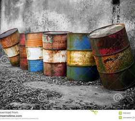 q old barrels, repurpose unique pieces