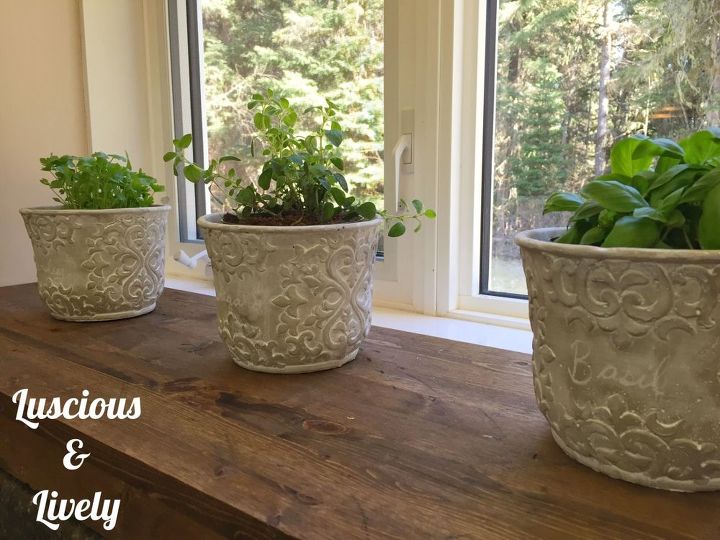 give your windowsill a reclaimed wood finish , The completed reclaimed wood windowsill