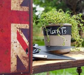 diy make a mini potting shed, gardening, outdoor living