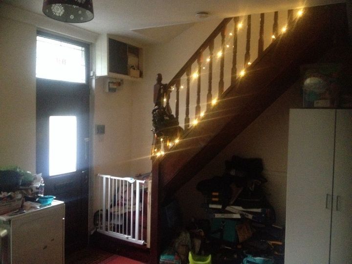q open stairs cold lounge, stairs, Front door and stairs Cold lounge