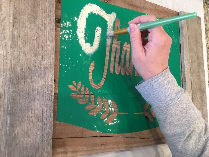 decorative holiday tray tutorial, crafts, how to, pallet, repurposing upcycling