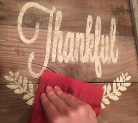 decorative holiday tray tutorial, crafts, how to, pallet, repurposing upcycling