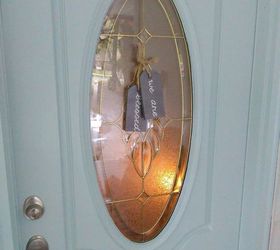 a front door alternative to the basic wreath, crafts, doors, wreaths