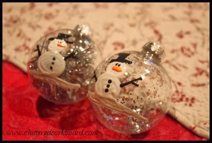 how i made a simple puff paint snowman ornament, christmas decorations, seasonal holiday decor
