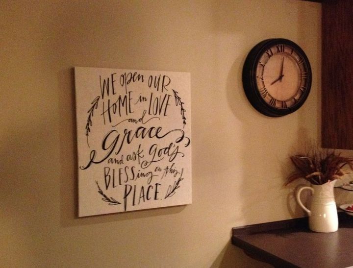 Tea Towel Wall Decor Hometalk