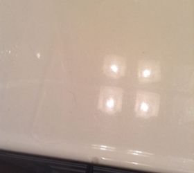 how to repair a chipped faux marble vanity top