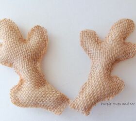 no sew deer antlers napkin ring, pets animals