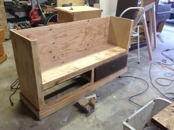 How To Turn An Old Dresser To Bench Seat Hometalk