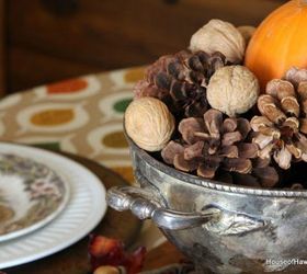 s make your thanksgiving table look amazing with these quick decor ideas, home decor, painted furniture, Pull things together from the thrift store