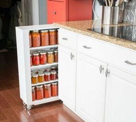 s add more pantry space with these brilliant hacks, closet, Or build your own slide out shelf