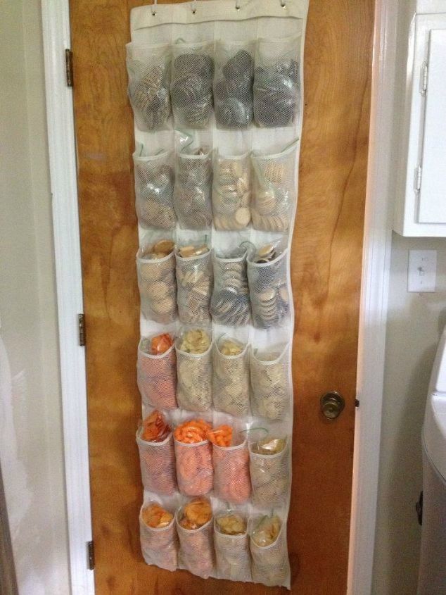 s add more pantry space with these brilliant hacks, closet, Hang a shoe hanger for more space
