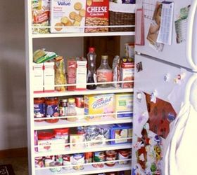 s add more pantry space with these brilliant hacks, closet, Repurpose a bookcase with little effort