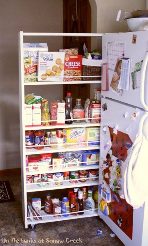 s add more pantry space with these brilliant hacks, closet, Repurpose a bookcase with little effort
