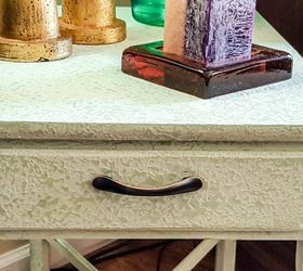 shut the front door these sand decorating techniques are stunning, Paint your furniture with a salt wash